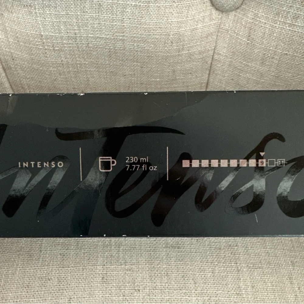 Nespresso Vertuo Intenso Dark Roast Coffee 10 Count Coffee Pods Pack Switzerland